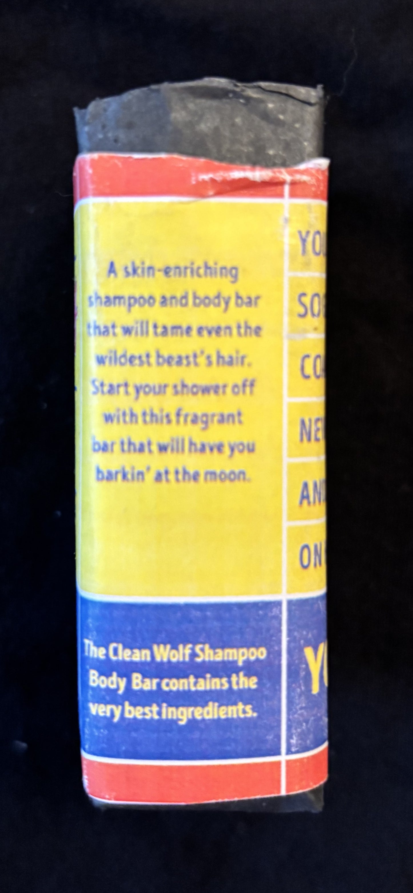 The Clean Wolf - bath bar