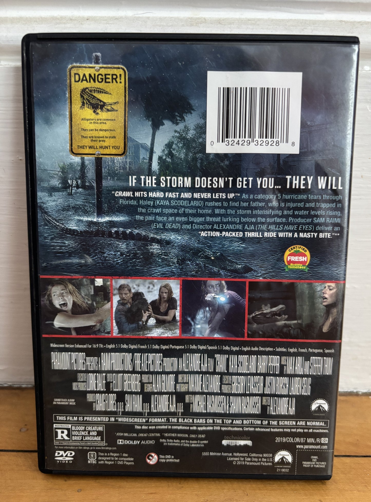 Crawl (2019) - DVD - used