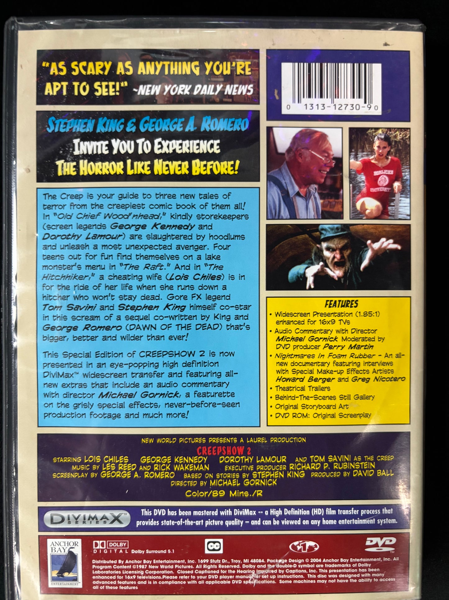 Creepshow 2 (1987) - DVD - used