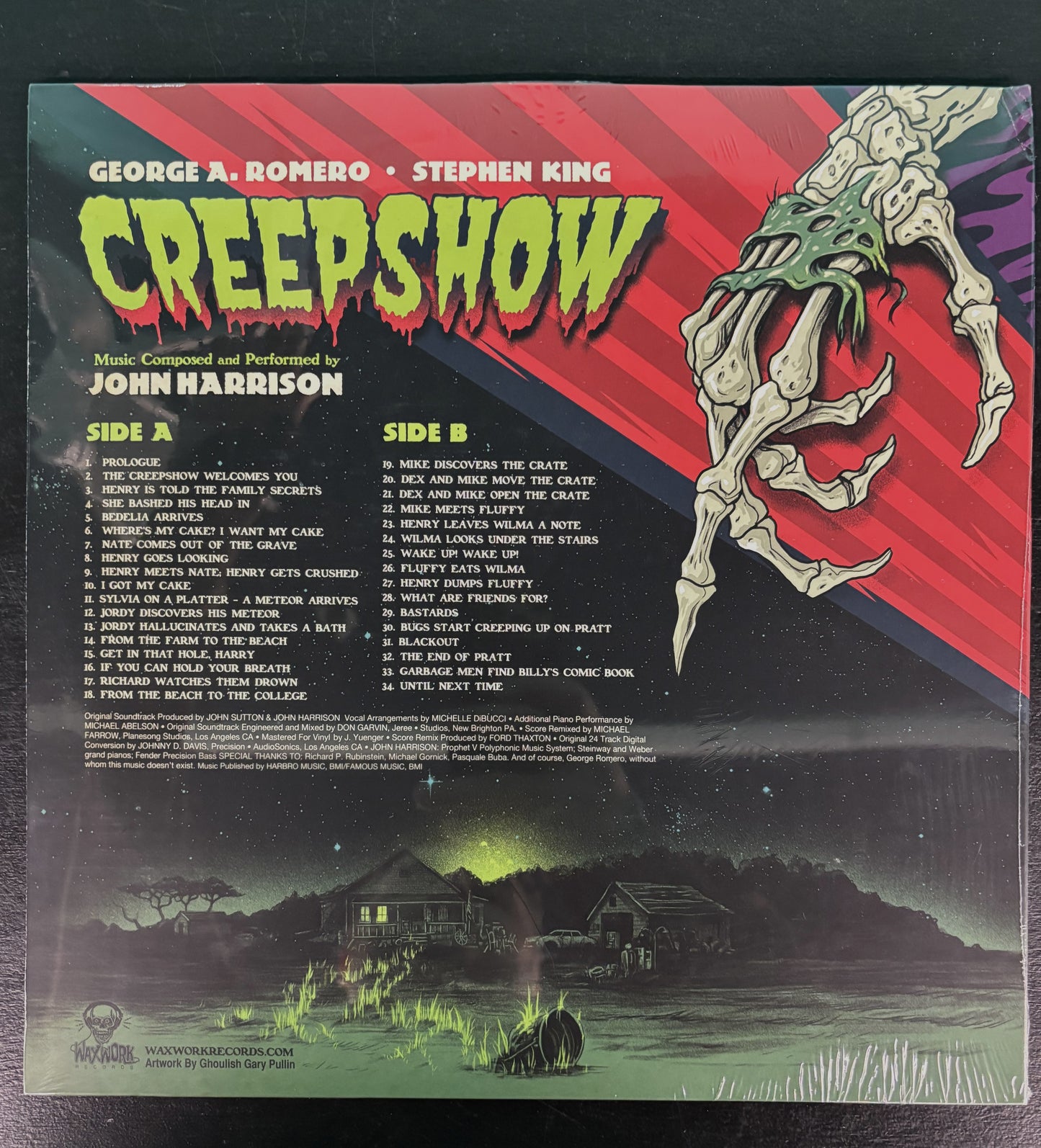 Creepshow (1982) Soundtrack - Vinyl