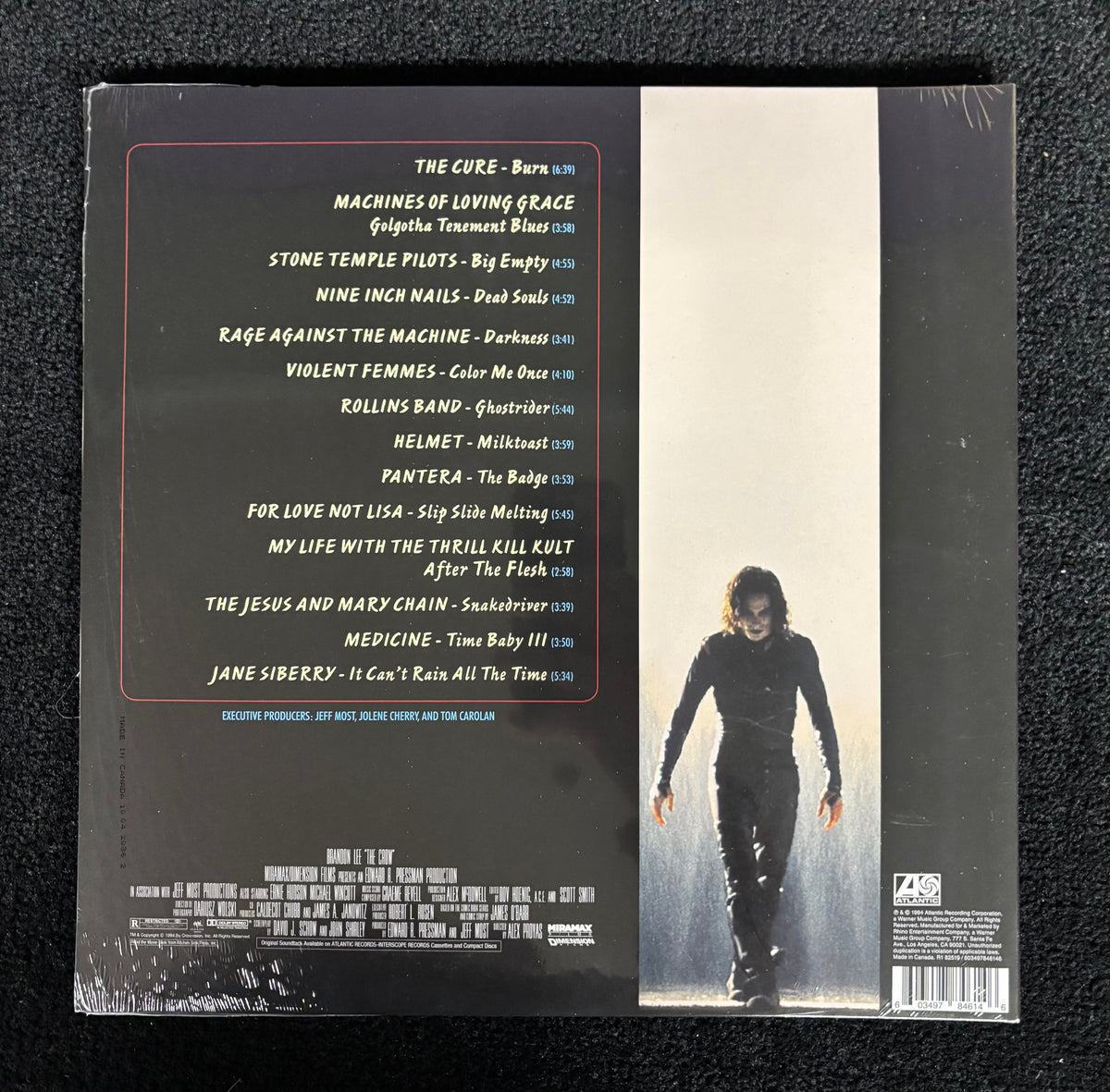 The Crow (1994) Original Soundtrack - vinyl