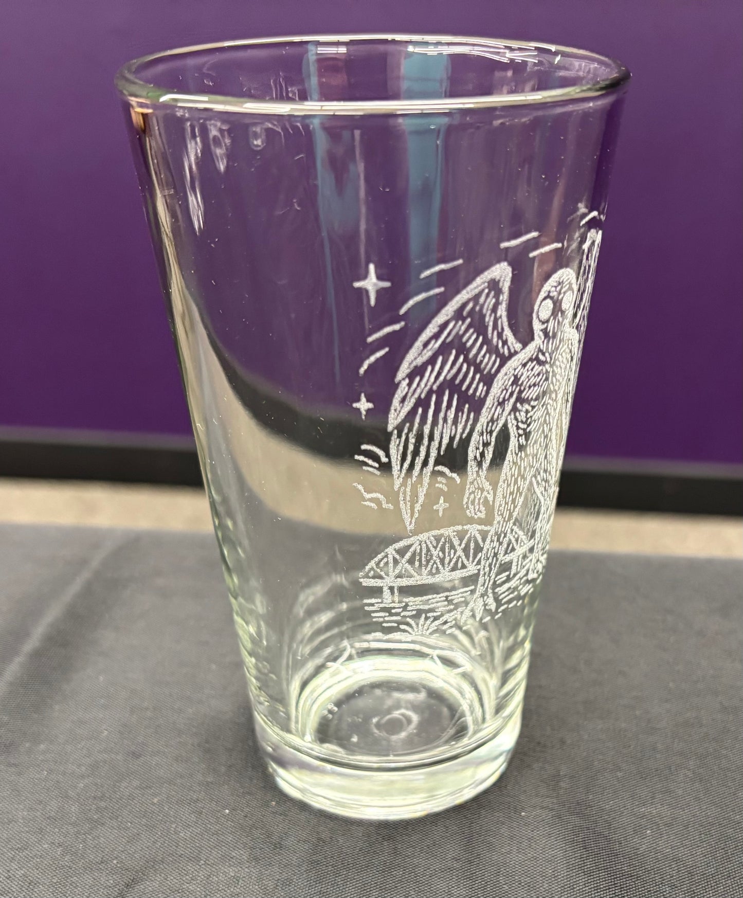 Mothman - Pint Glass