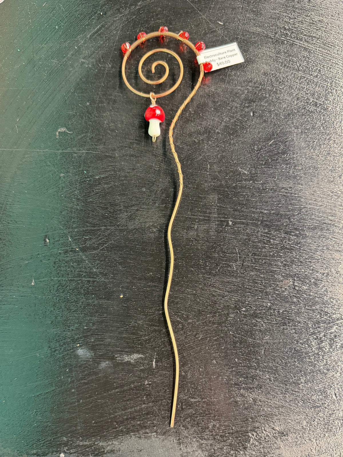 Wire Wrapped Electroculture - Plant Buddy
