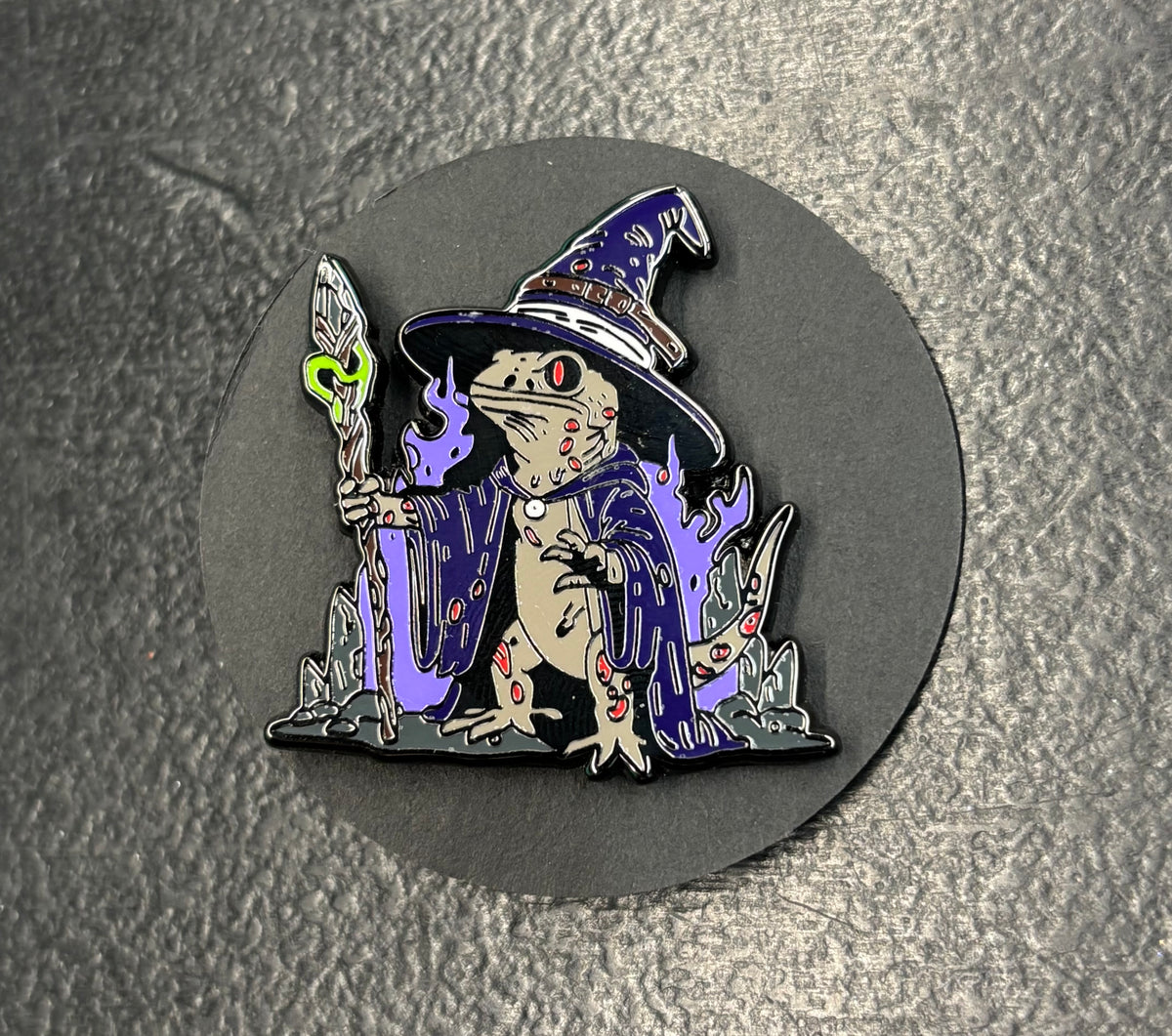 Evil Lizard Wizard - Pin