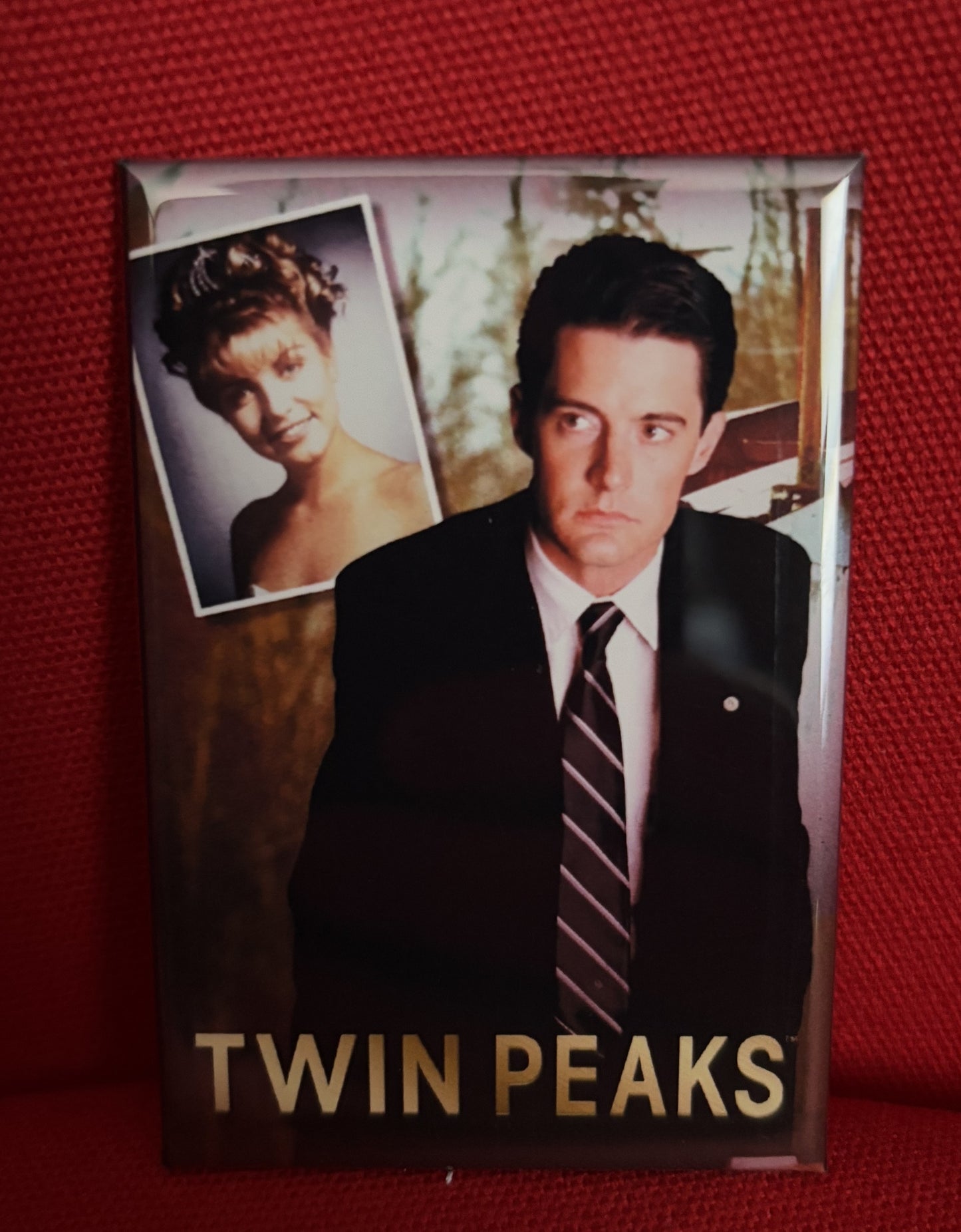 Twin Peaks; Dale and Laura - magnet