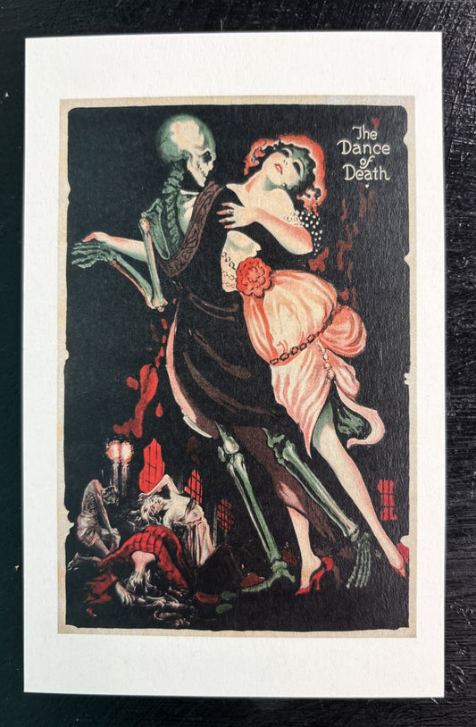 The Dance of Death - postcard