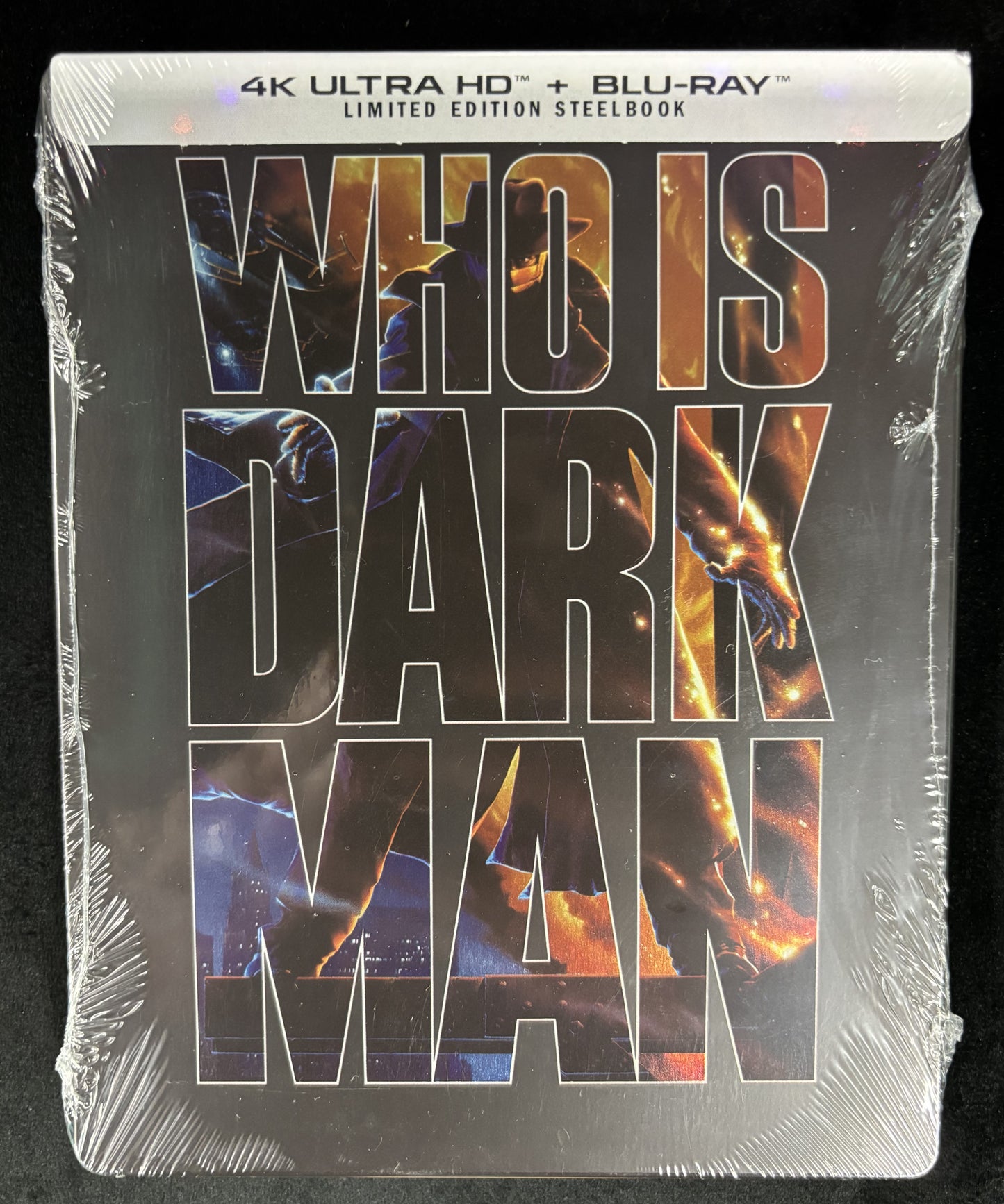 Darkman (1990) - Steel Book Blu-ray + pin + stick + three prints + poster