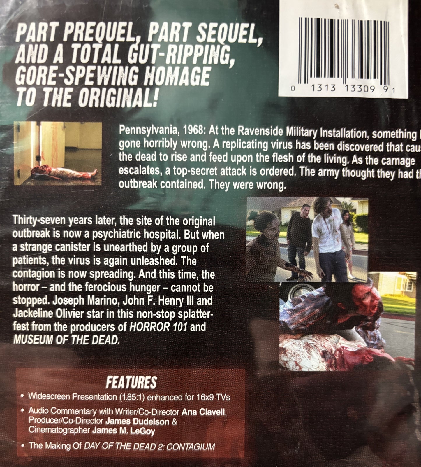 Day of the Dead 2: Contagium - DVD - used
