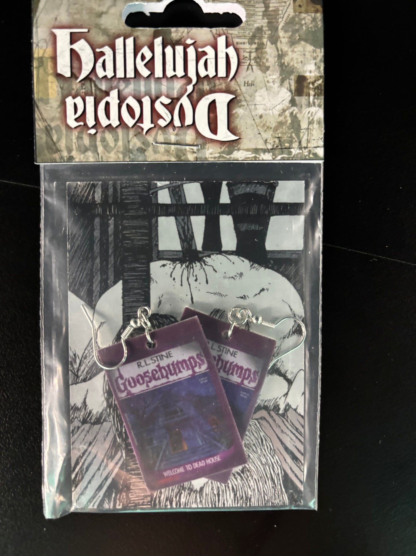 Welcome to Dead House Goosebumps Book - Earrings