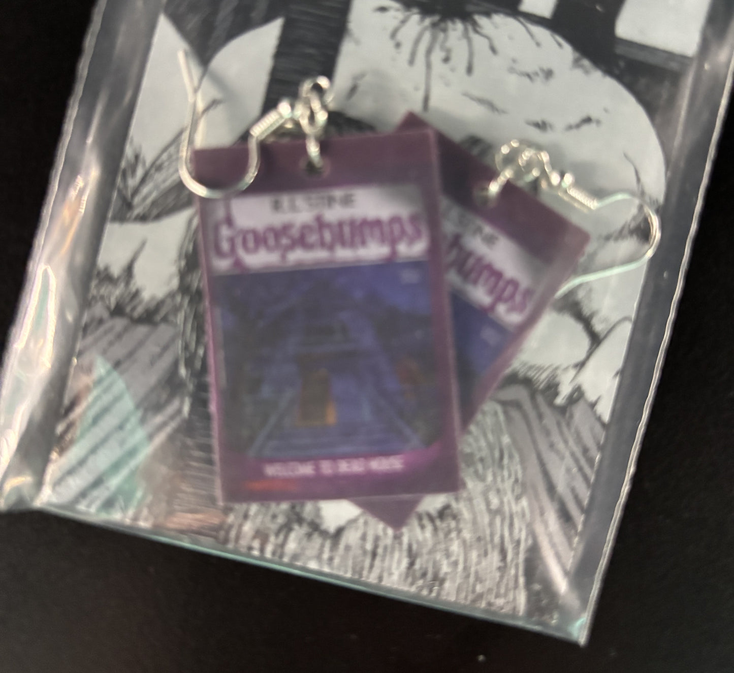 Welcome to Dead House Goosebumps Book - Earrings