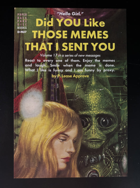 Did You Like Those... - postcard