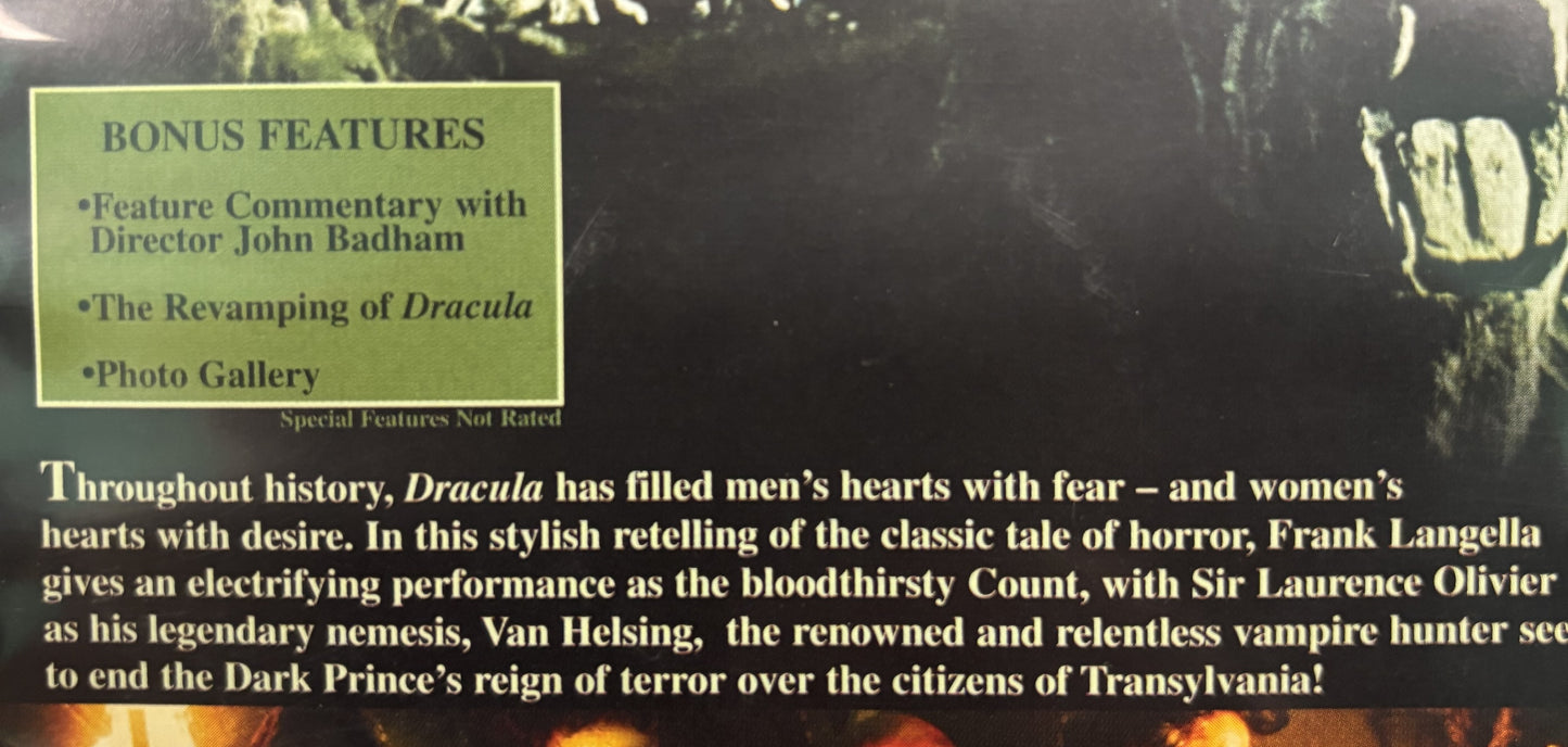 Dracula (1979) - DVD - used