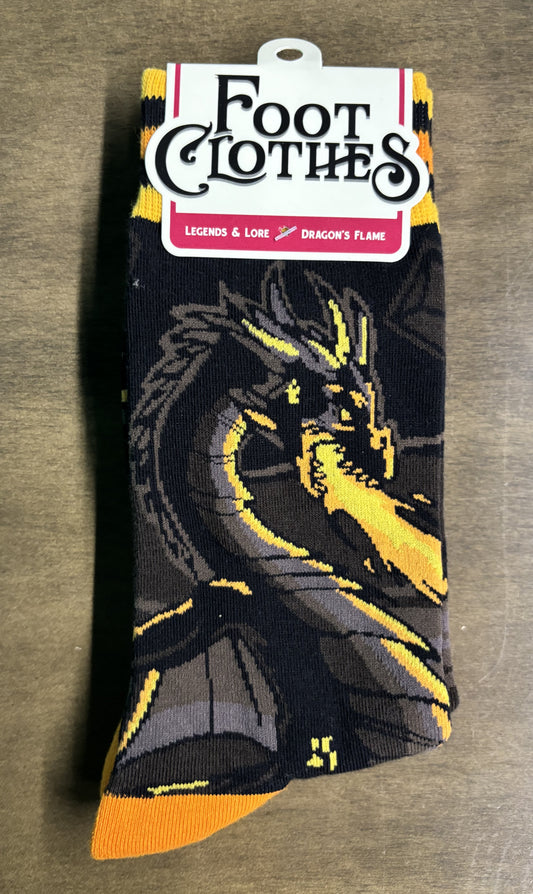 Dragon's Flame - crew socks