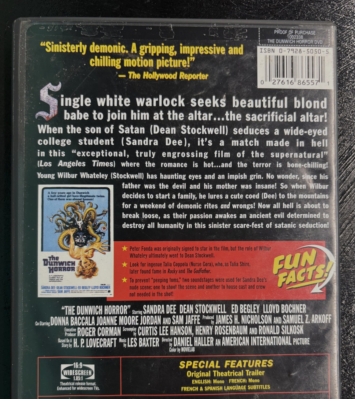 The Dunwich Horror (1970) - DVD - used