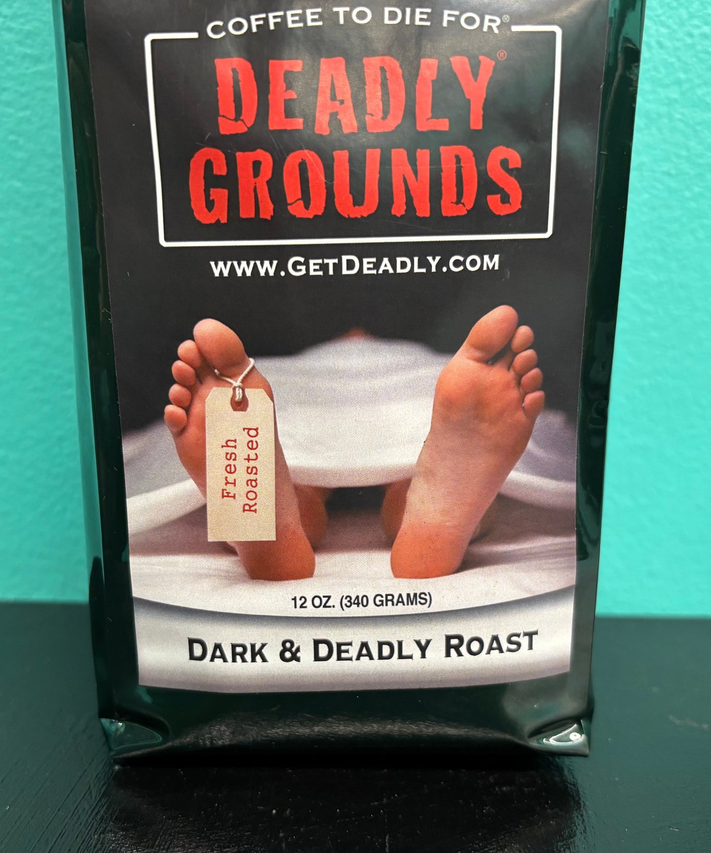 Dark and Deadly Roast - Ground Coffee