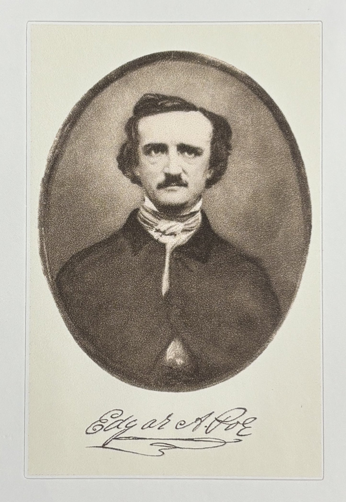 Edgar Allen Poe, photo - sticker