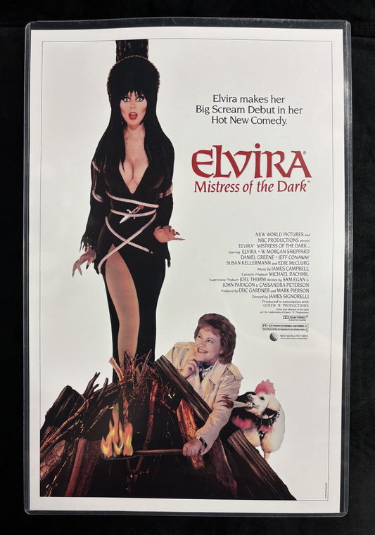 Elvira, Mistress of the Dark - poster