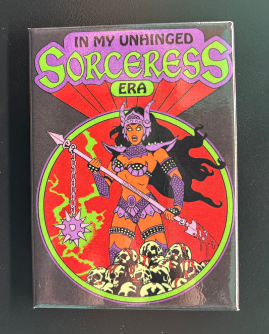 Unhinged Soceress - Magnet