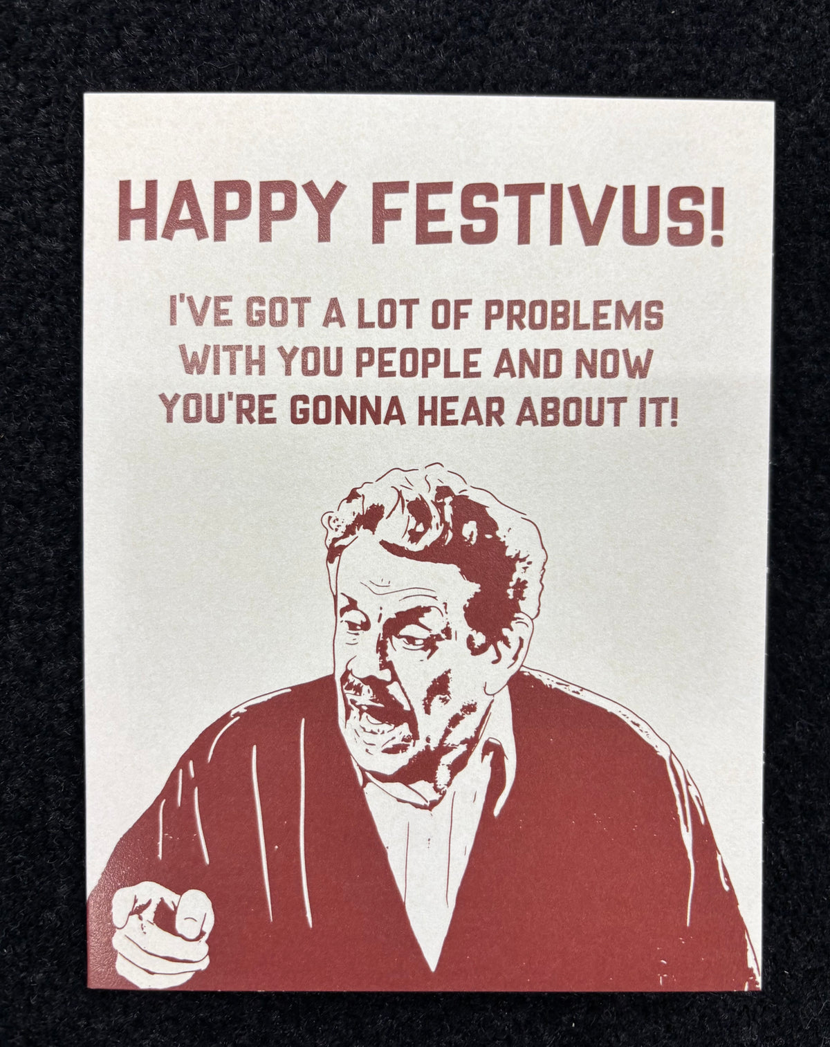Happy Festivus - greeting card