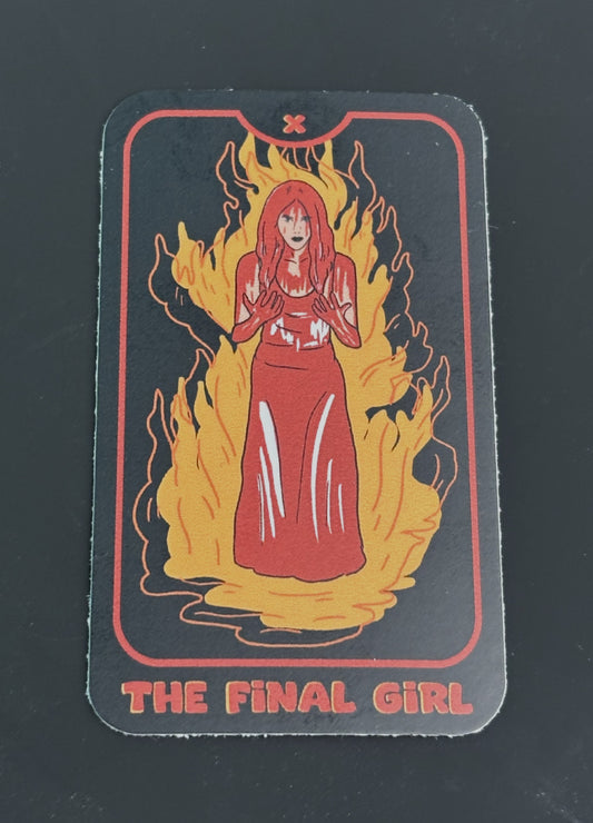 The Final Girl, Tarot Card - sticker