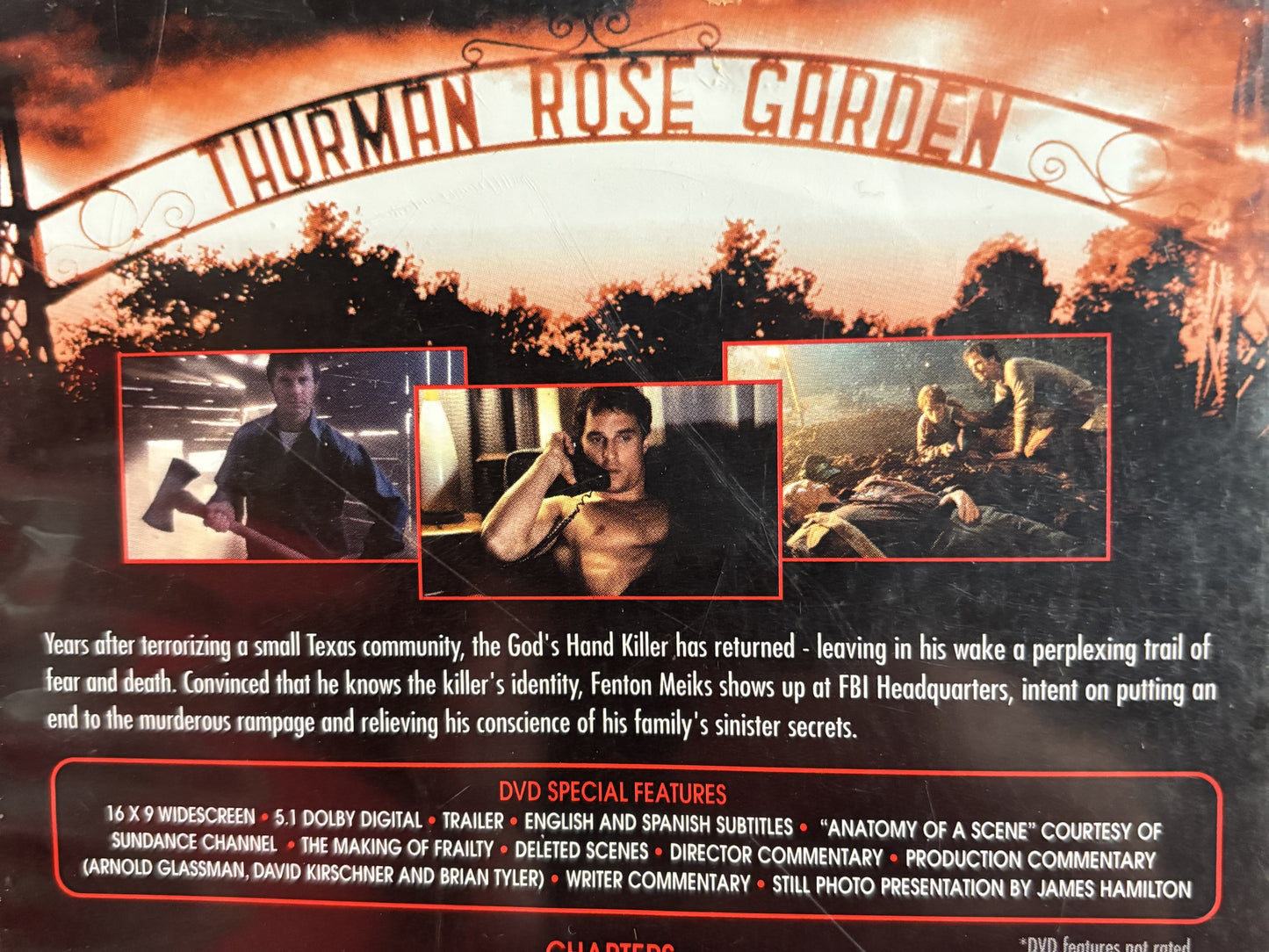 Frailty (2001) - DVD - used