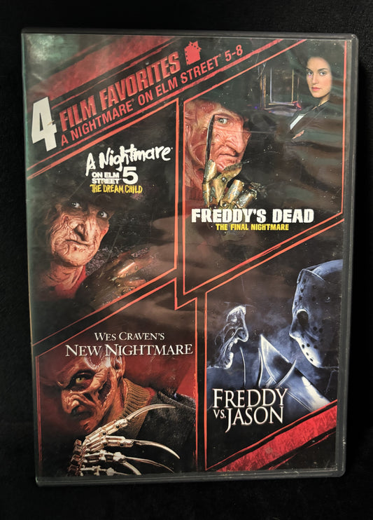 4 Film Collection; A Nightmare on Elm Street - DVD - used