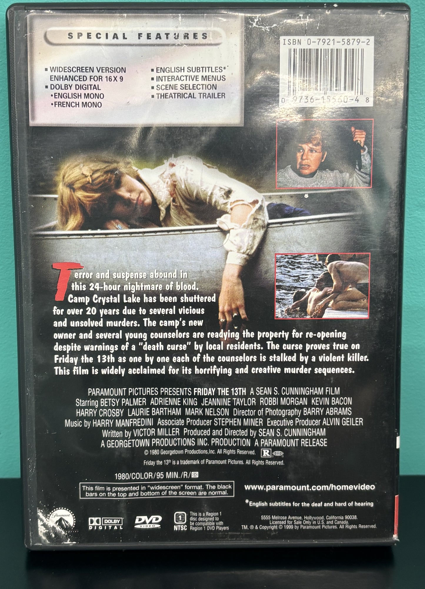 Friday the 13th (1980) - DVD - used