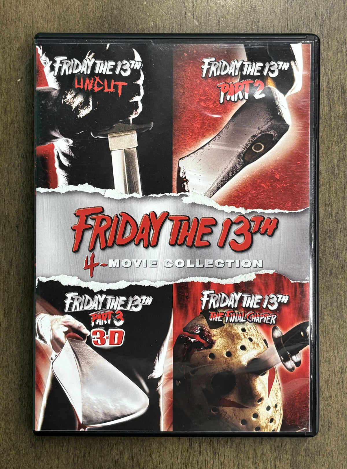 Friday The 13th: 4 Movie Collection - DVD - used