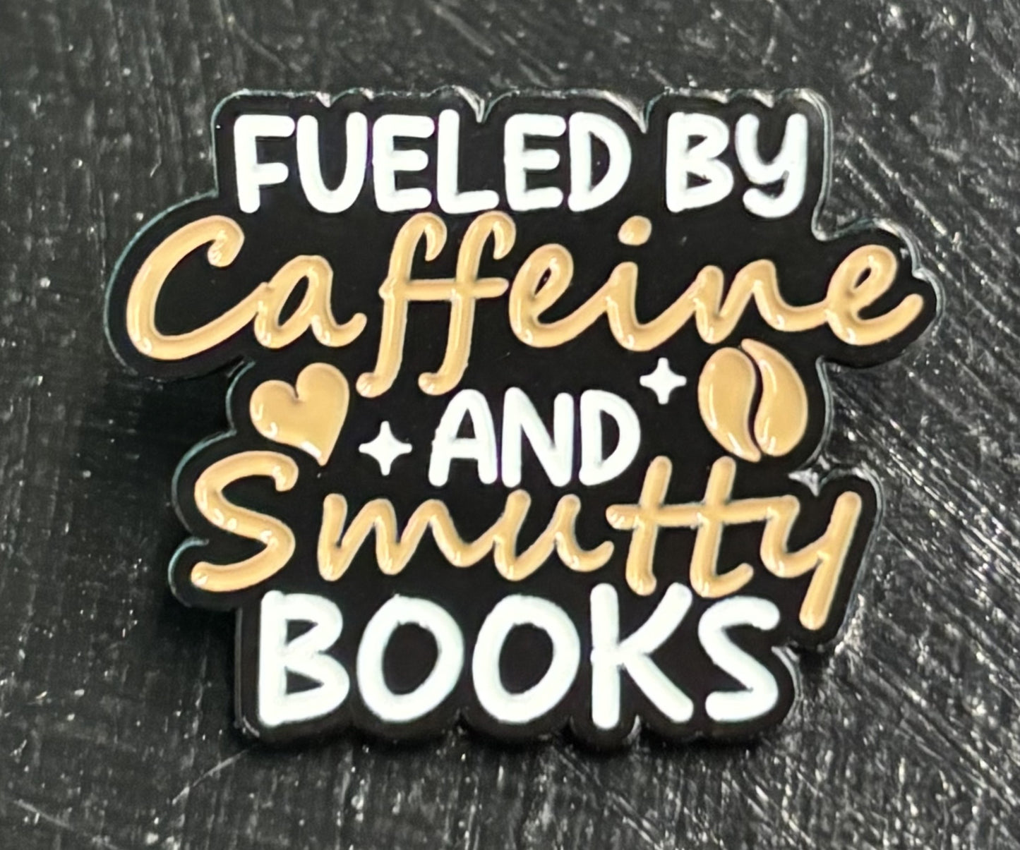 Fueled by Caffeine - pin