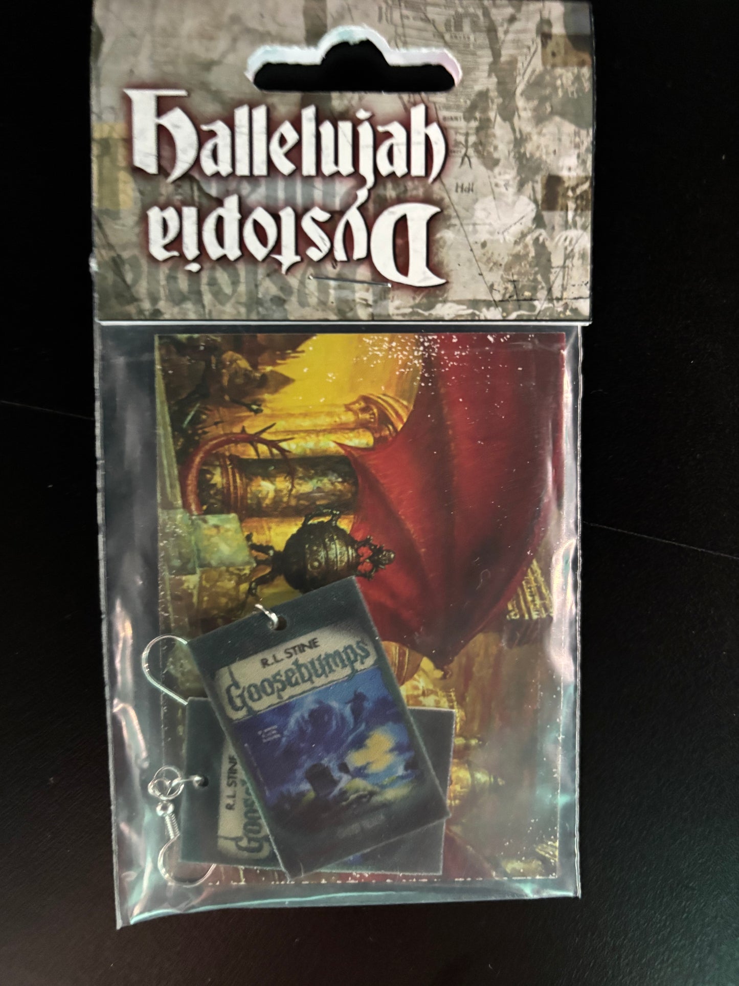 Ghost Beach Goosebumps Book - Earrings