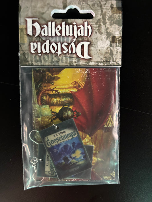 Ghost Beach Goosebumps Book - Earrings