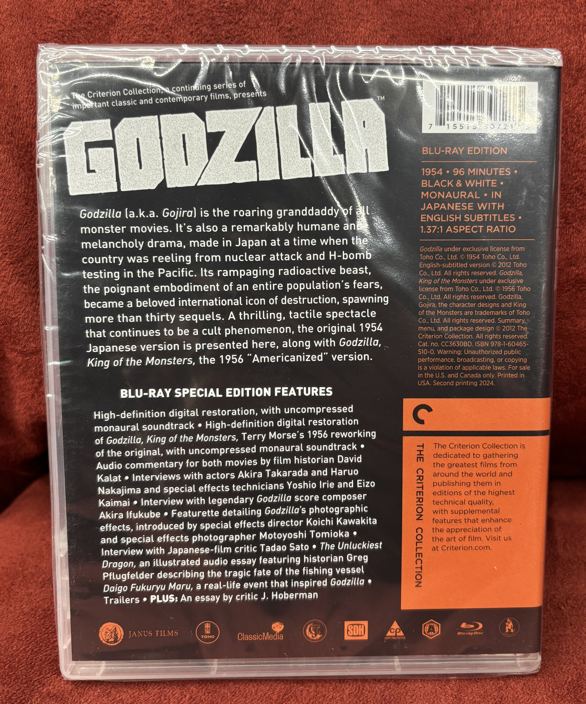 Godzilla (1954) - Blu-ray - new