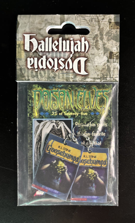 The Haunted Mask Goosebumps Book - Earrings