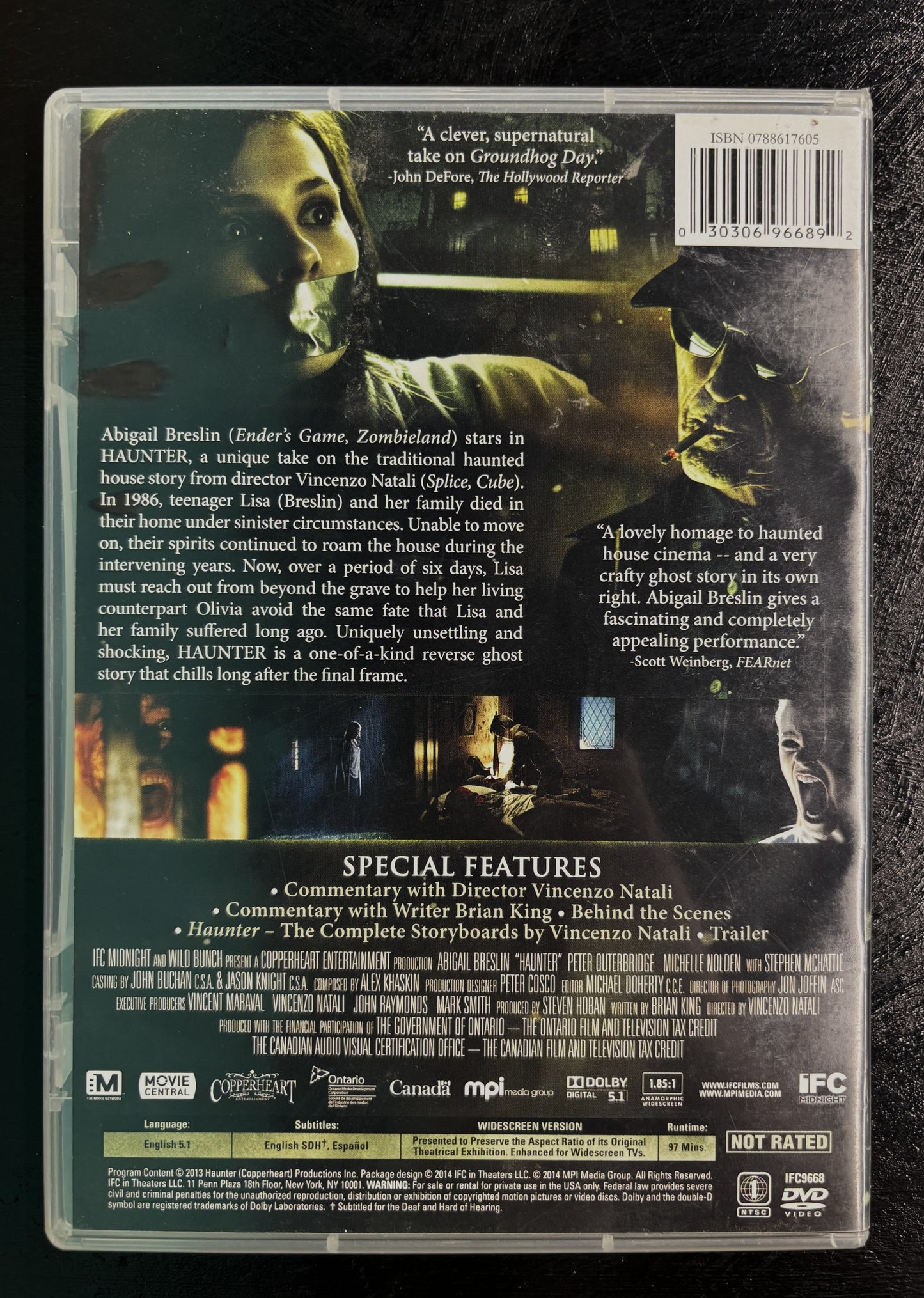Haunter (2013) - DVD - used