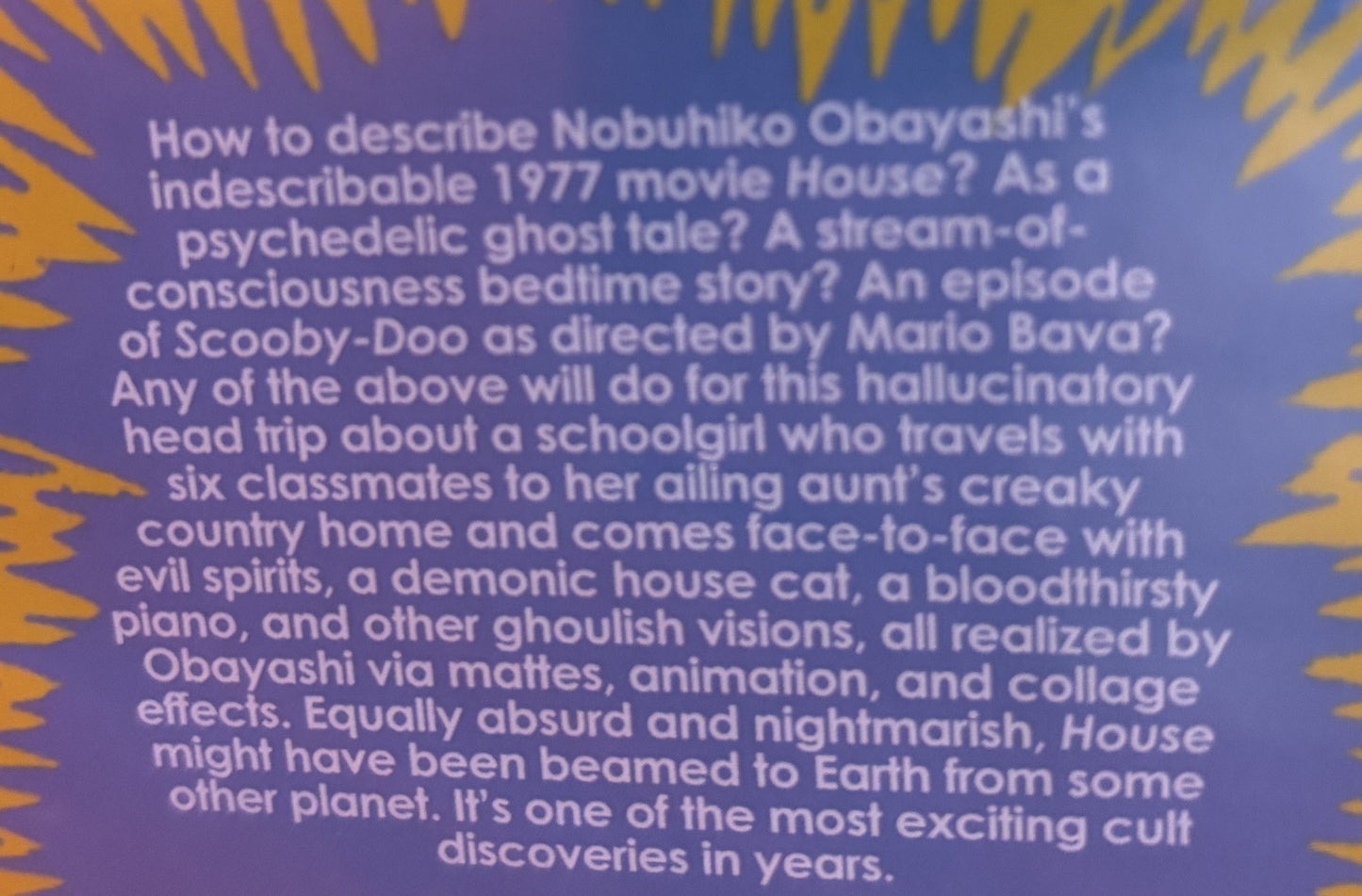 Hausu / House (1977) - Blu-ray - new - Criterion Collection