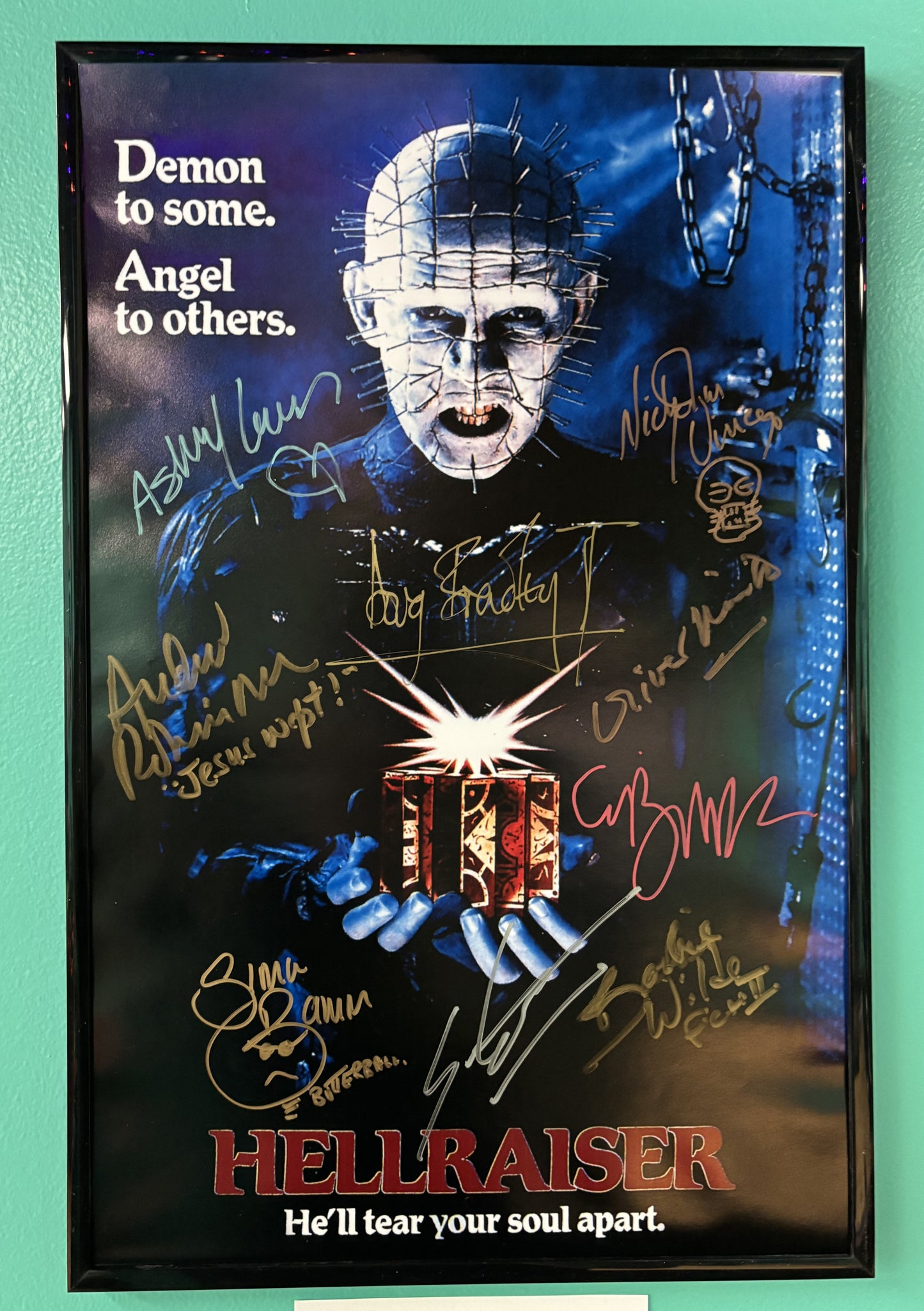 Hellraiser - 11' x 17" autographed poster