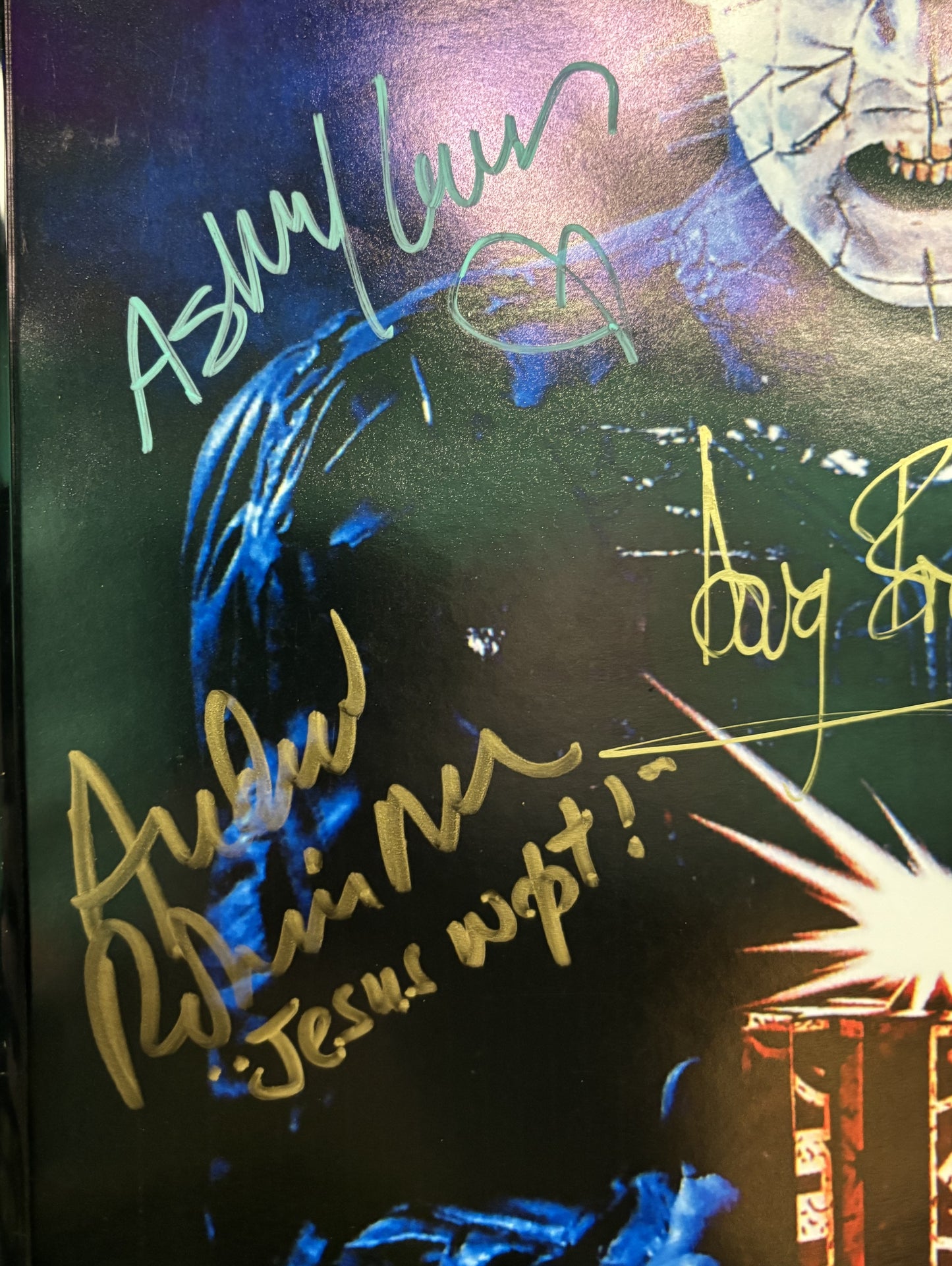 Hellraiser - 11' x 17" autographed poster