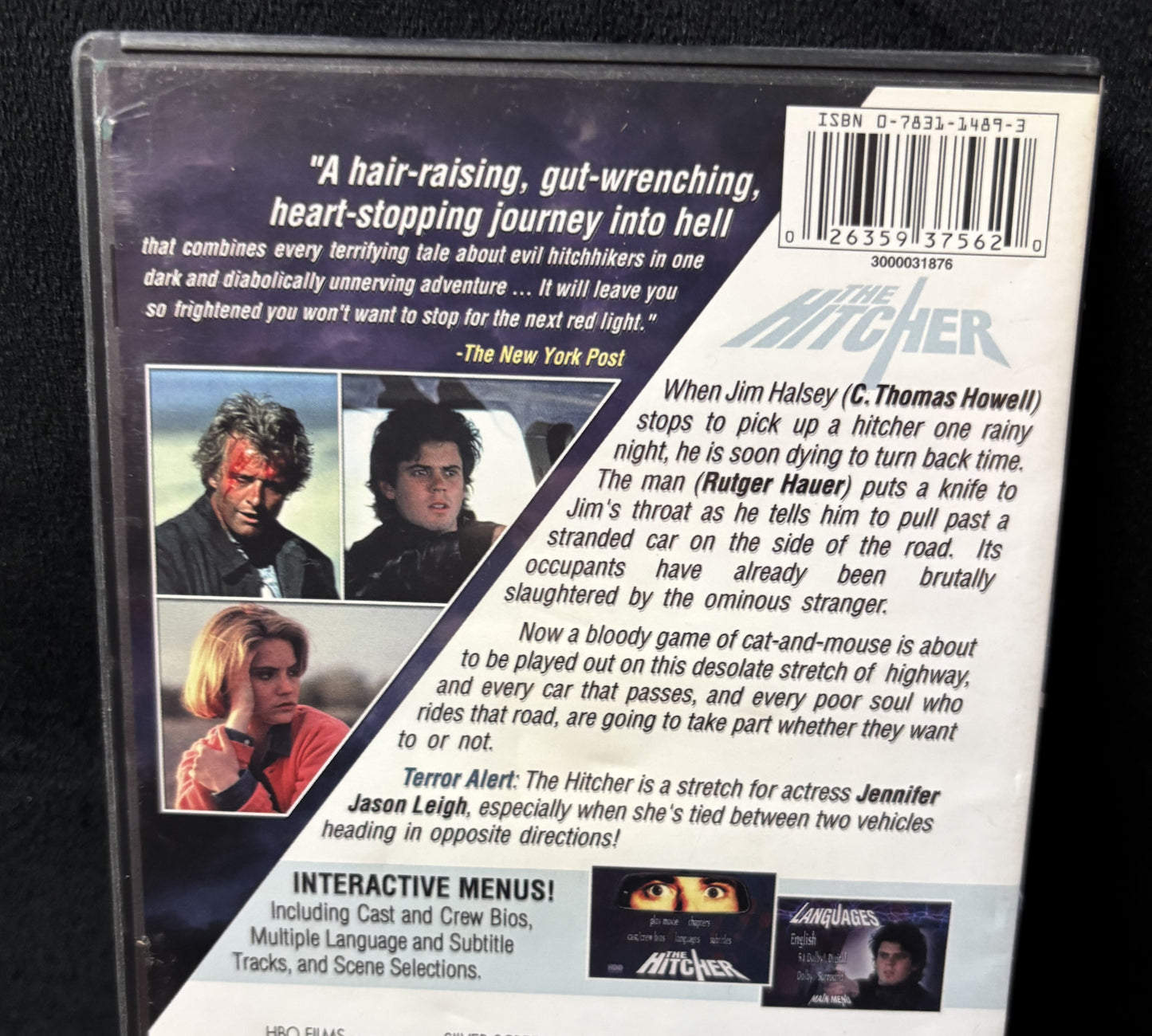 The Hitcher (1986) - DVD - used