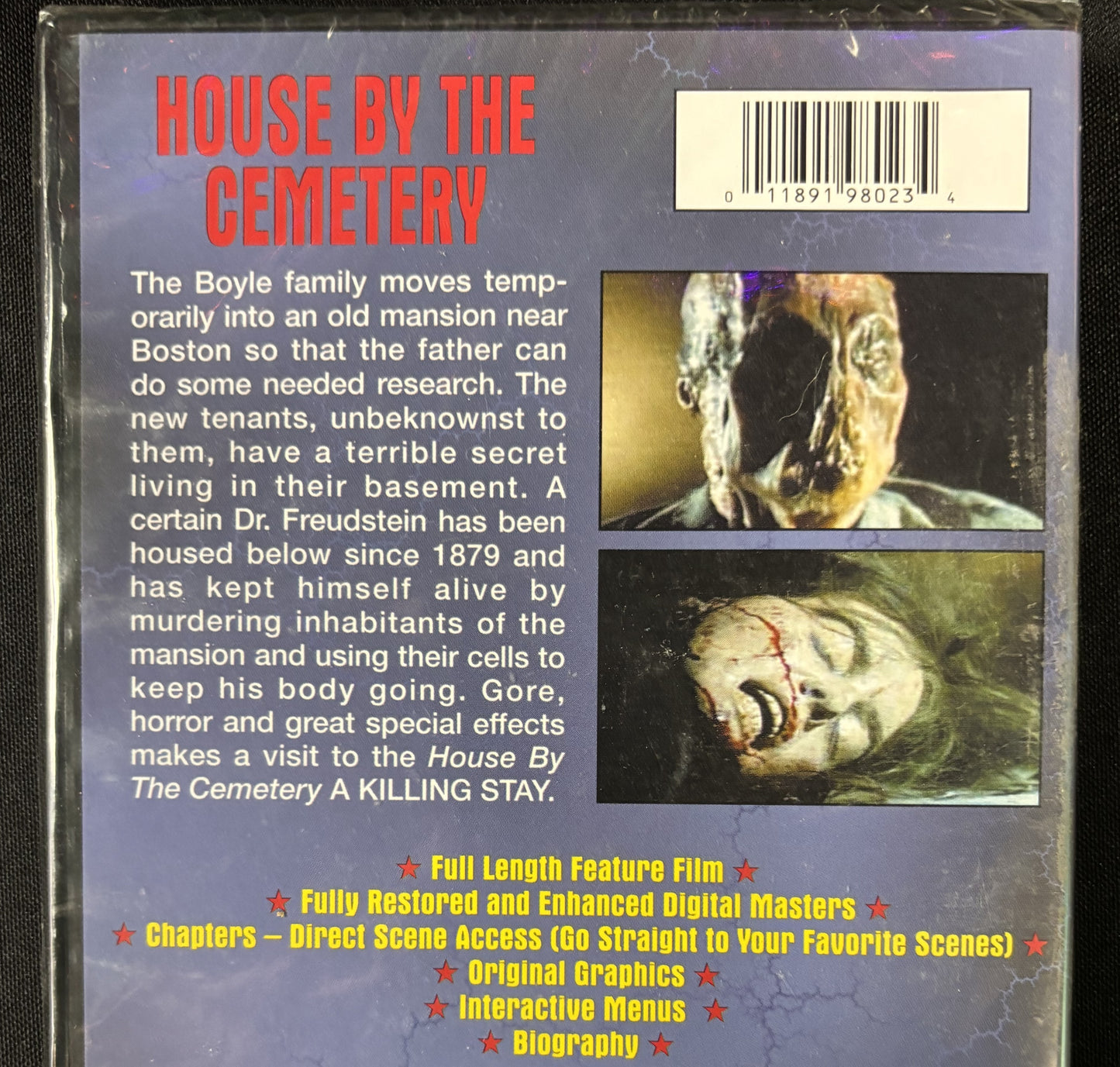 The House by the Cemetery (1981) - DVD - new