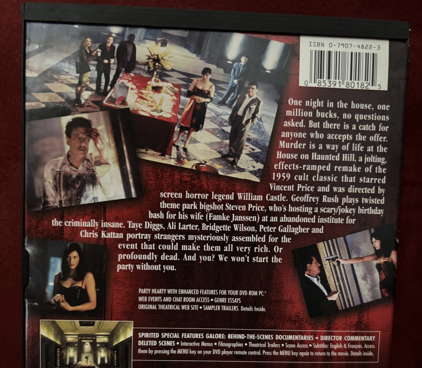 The House on Haunted Hill (1999) - DVD - used