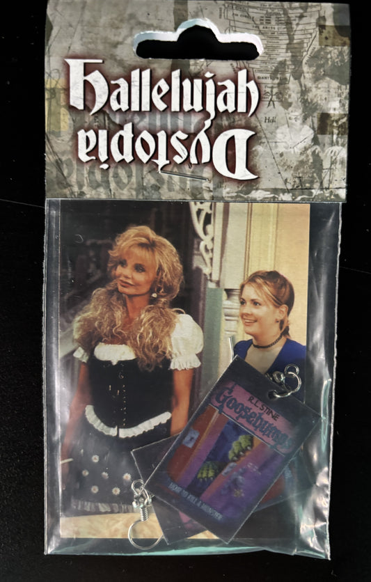 How To Kill A Monster Goosebumps Book - Earrings