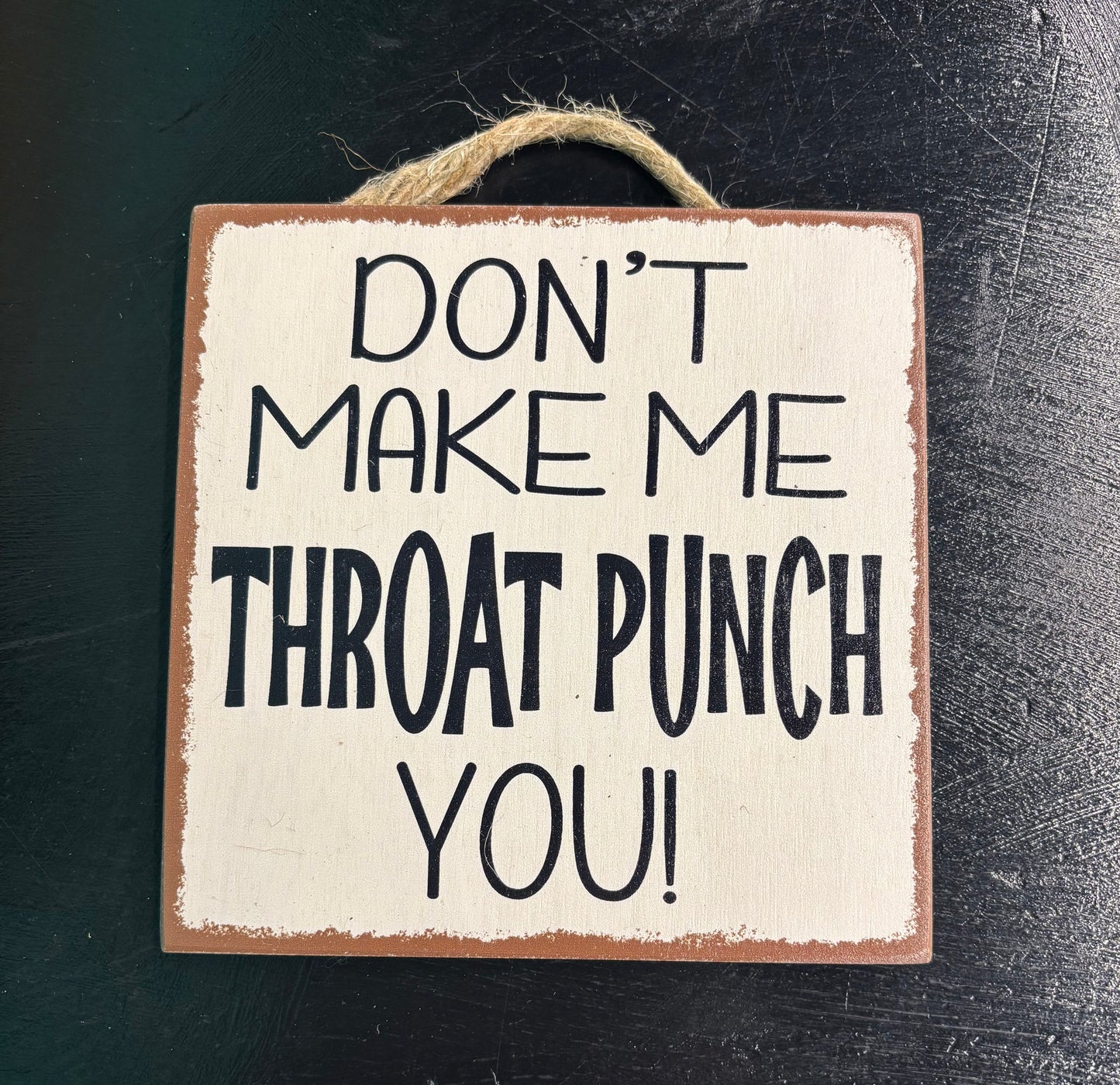 You Can't Make This Shit Up - Wood Sign