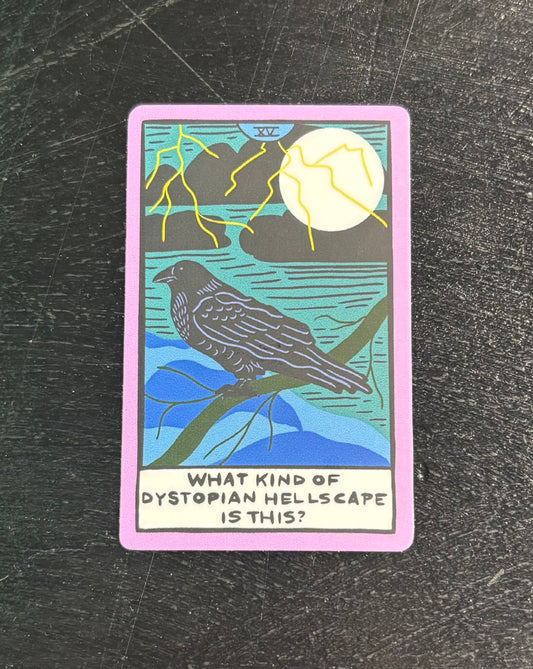Hellscape Tarot - Sticker