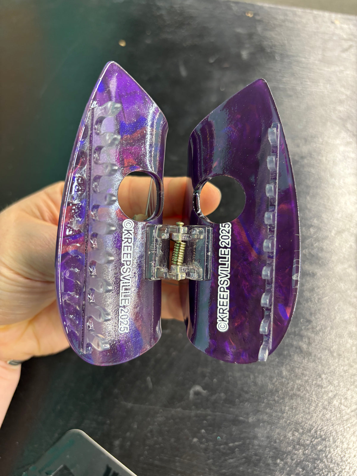 Ouija Board Planchette - Hair Clip
