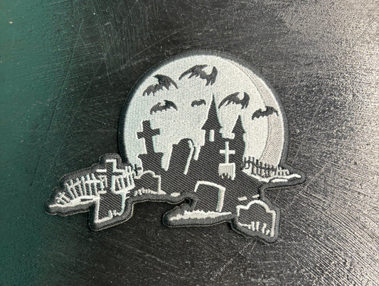Nighttime Cemetery - Patch