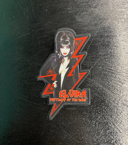 Elvira Lightning Bolt - Patch