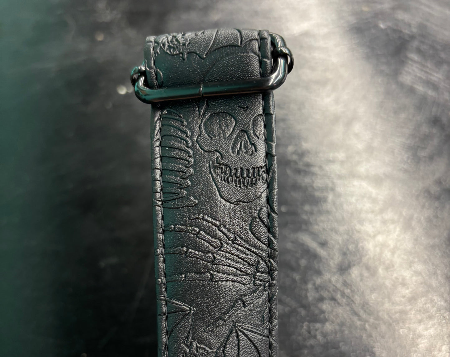 Coffin Embossed Spooky - Hip Pouch/ Crossbody Bag