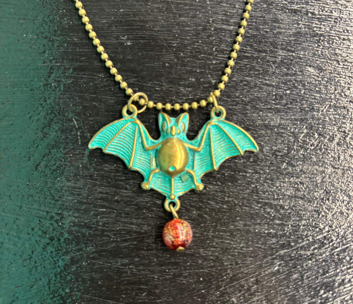 Metal Bat - Necklace