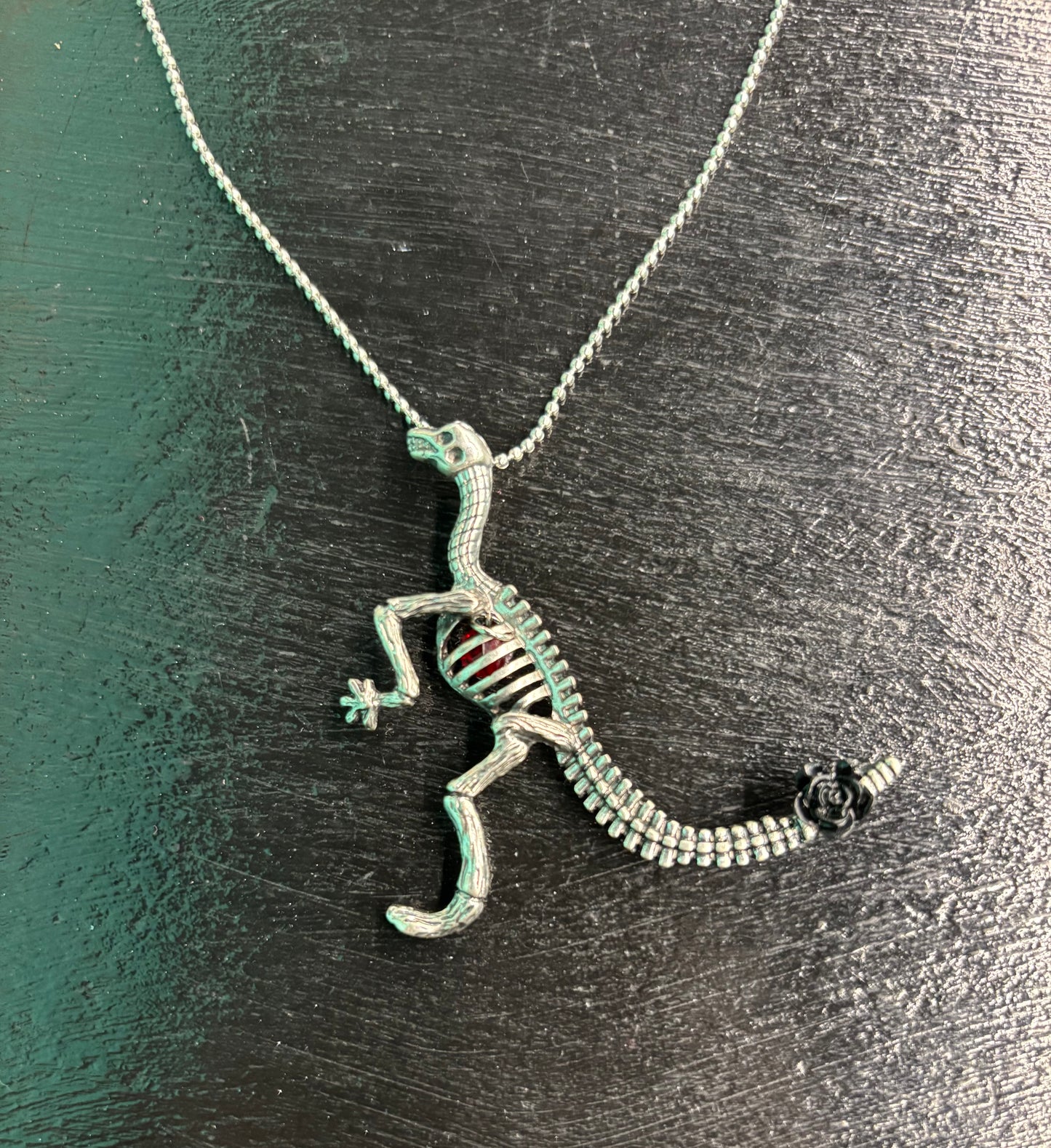 Metal T Rex - Necklace