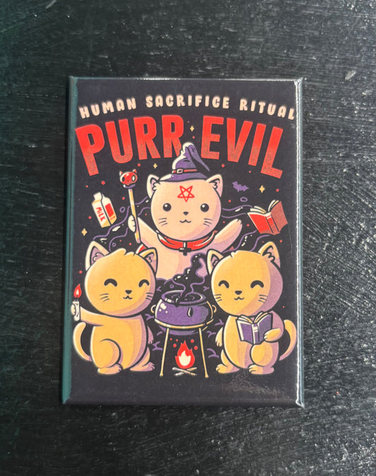 Purr Evil Cats - Magnet